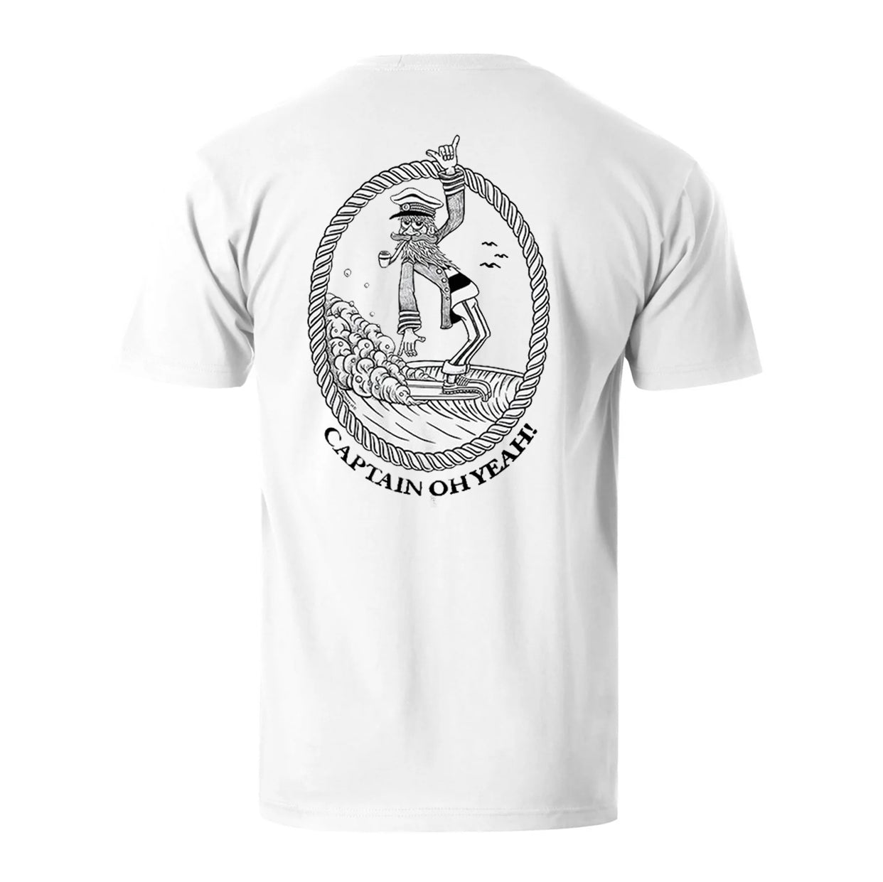 Captain Oh Yeah! Men's Cotton T-shirt