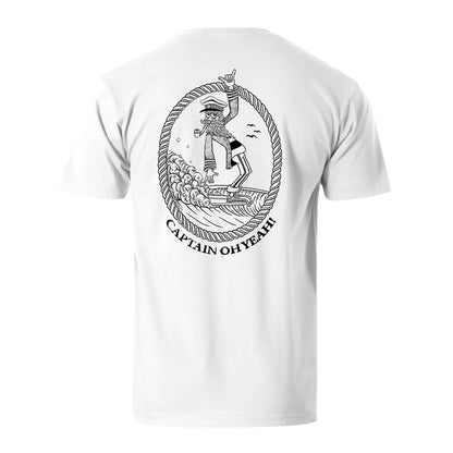 Captain Oh Yeah! Men's Cotton T-shirt