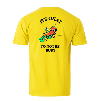 It's Okay To Not Be Busy Men's Cotton T-shirt