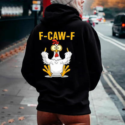 F-Caw-F Rooster Unisex Hoodie