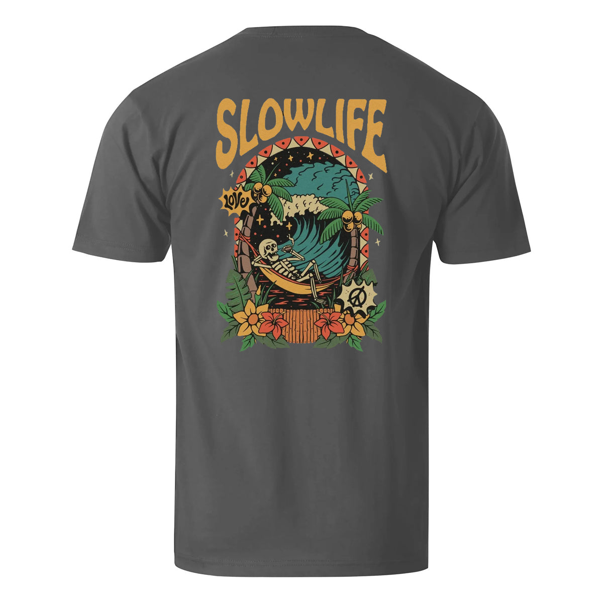 Slow Life Men's Cotton T-shirt