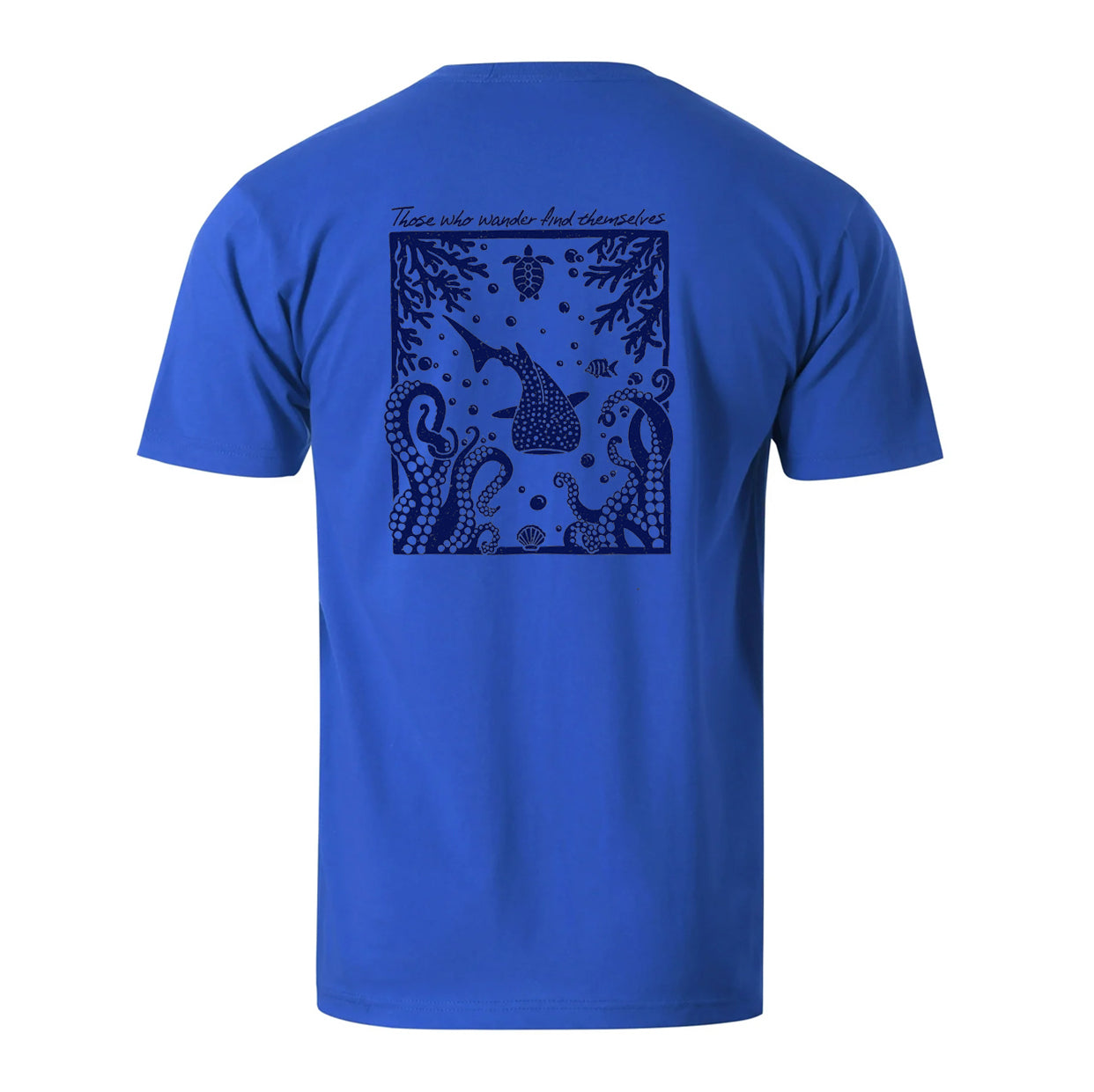 Those Who Wander Find Themselves Men's Cotton T-shirt