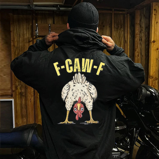 F-Caw-F Rooster Unisex Hoodie