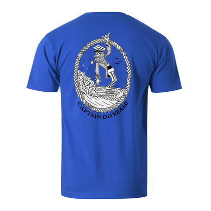 Captain Oh Yeah! Men's Cotton T-shirt