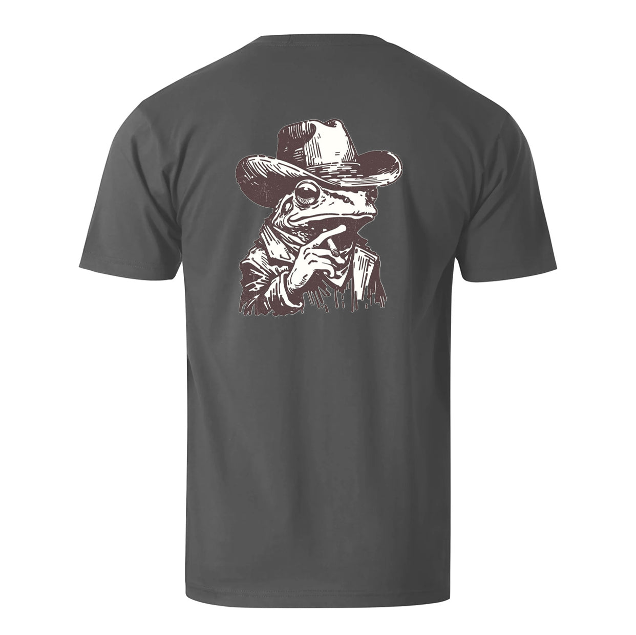 Cowboy Frog Men's Cotton T-shirt