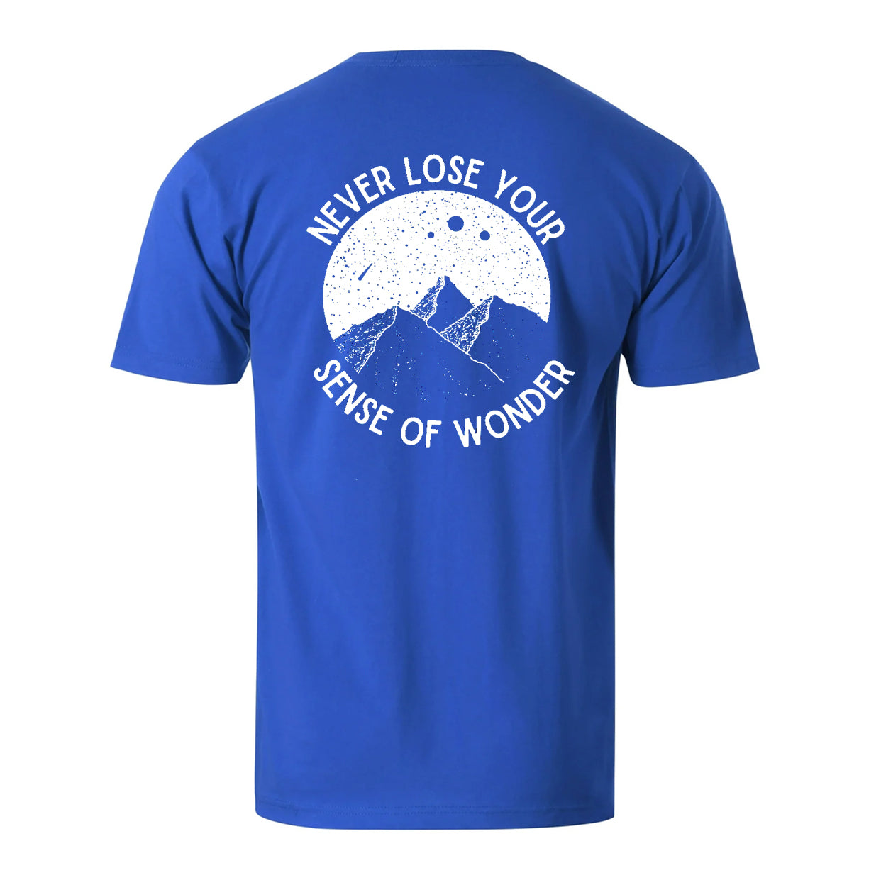 Never Lose Your Sense Of Wander Men's Cotton T-shirt