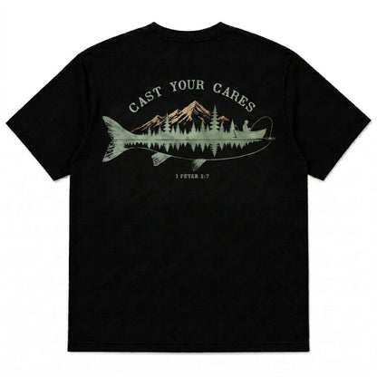 Cast Your Cares Men's T-shirt