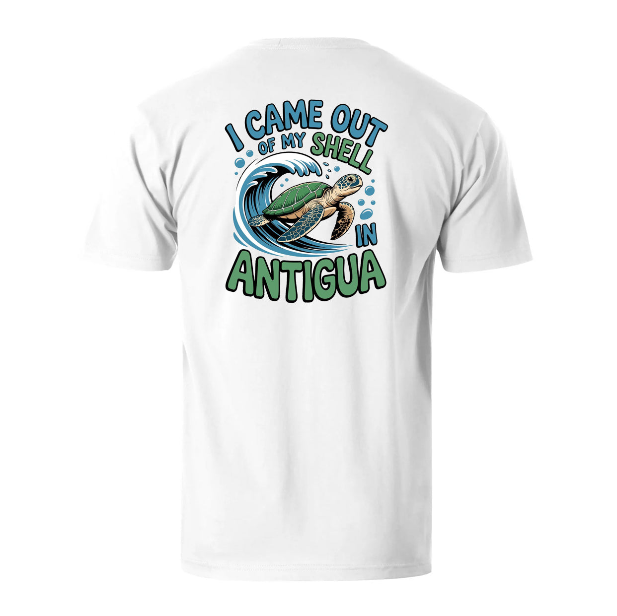 I Came Out Of My Shell In Antigua Men's Cotton T-shirt