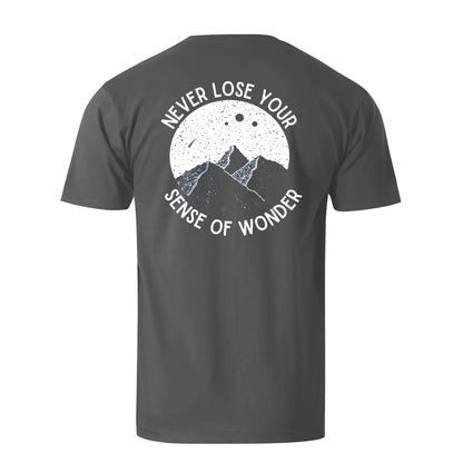 Never Lose Your Sense Of Wander Men's Cotton T-shirt