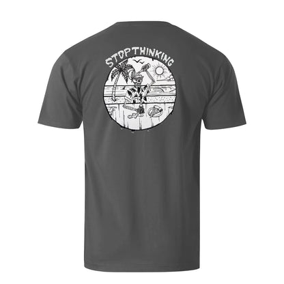 Stop Thinking Men's Cotton T-shirt