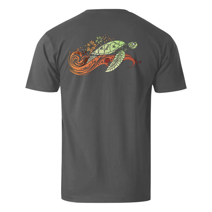 Turtle Surfing Men's Cotton T-shirt