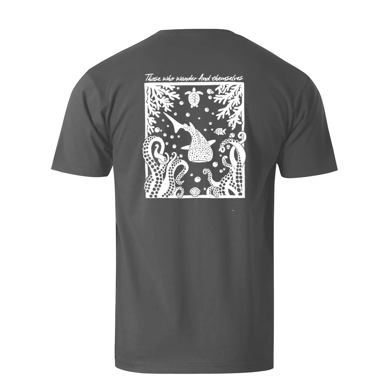 Those Who Wander Find Themselves Men's Cotton T-shirt