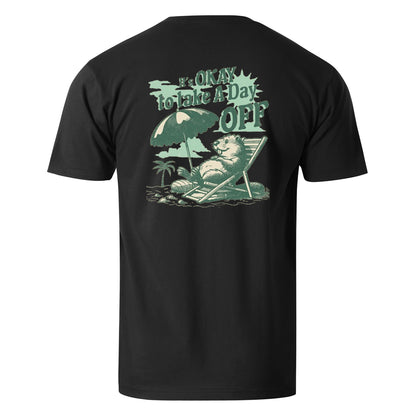 Vacation It's Okay To Take A Day Off Men's Cotton T-shirt